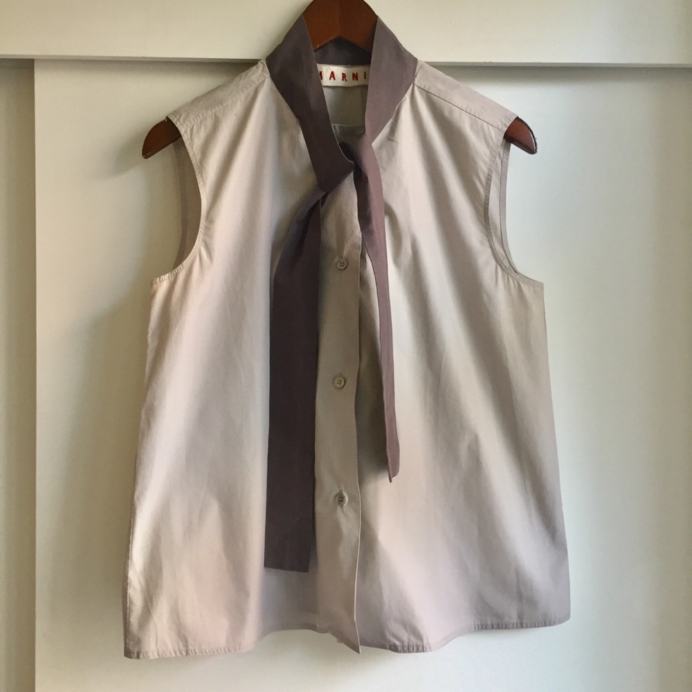 Marni tie shirt